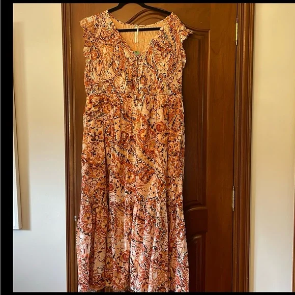 Anthropologie Plus tiered dress 1X | new with tags - Picture 1 of 11